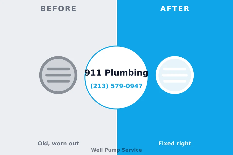 Before and after: plumbing repair Kemah, TX